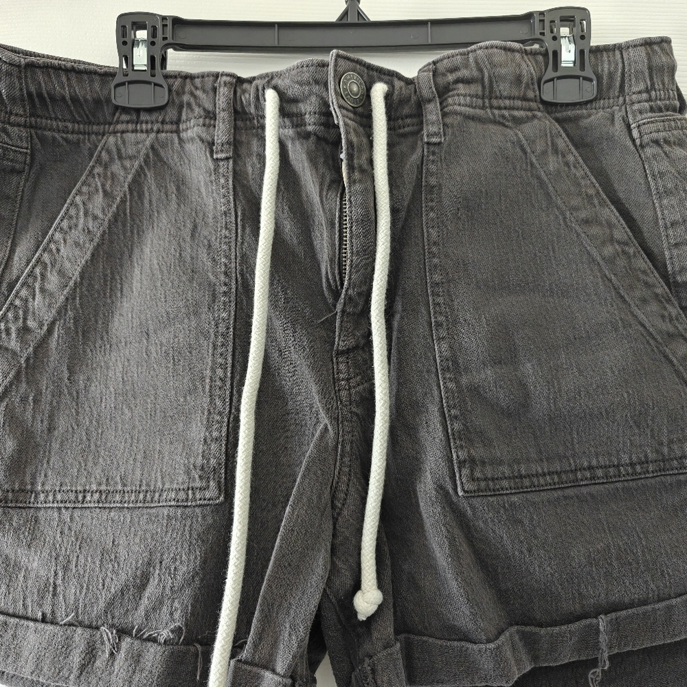American Eagle Outfitters Charcoal Jean Shorts